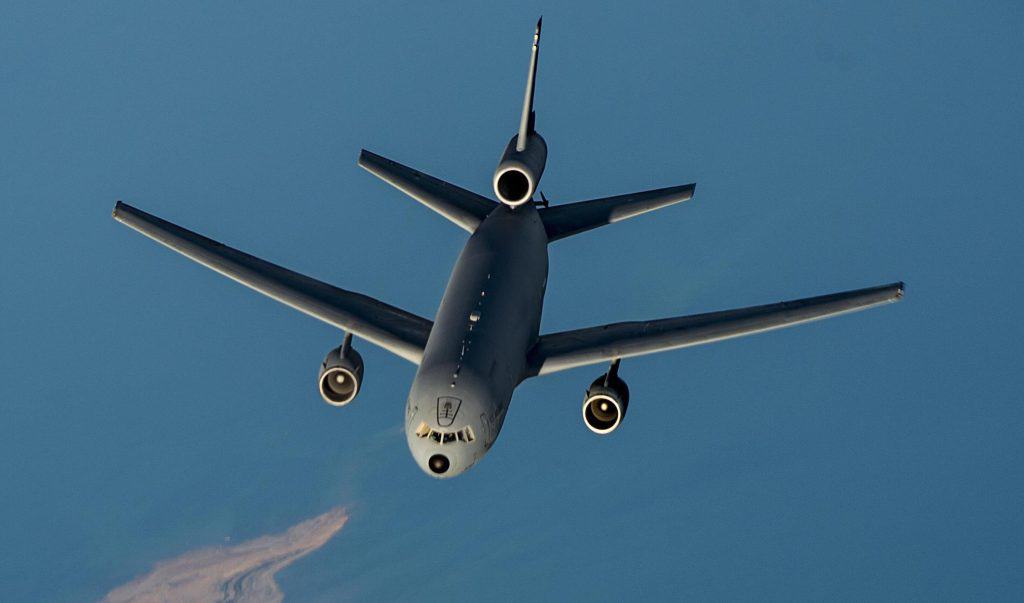 BogiDope, KC-10 preparing to air refuel