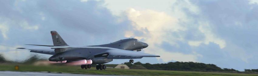 BogiDope, B-1 takeoff in afterburner