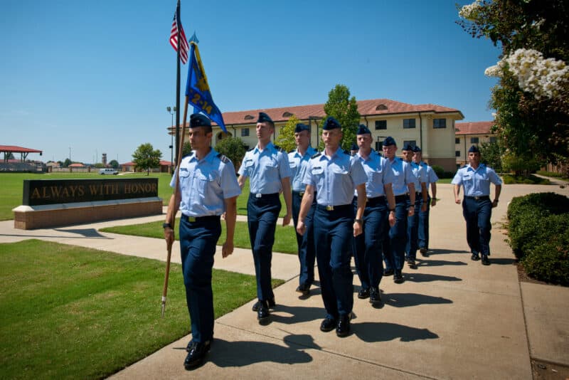 OTS cadets for AETC tasker