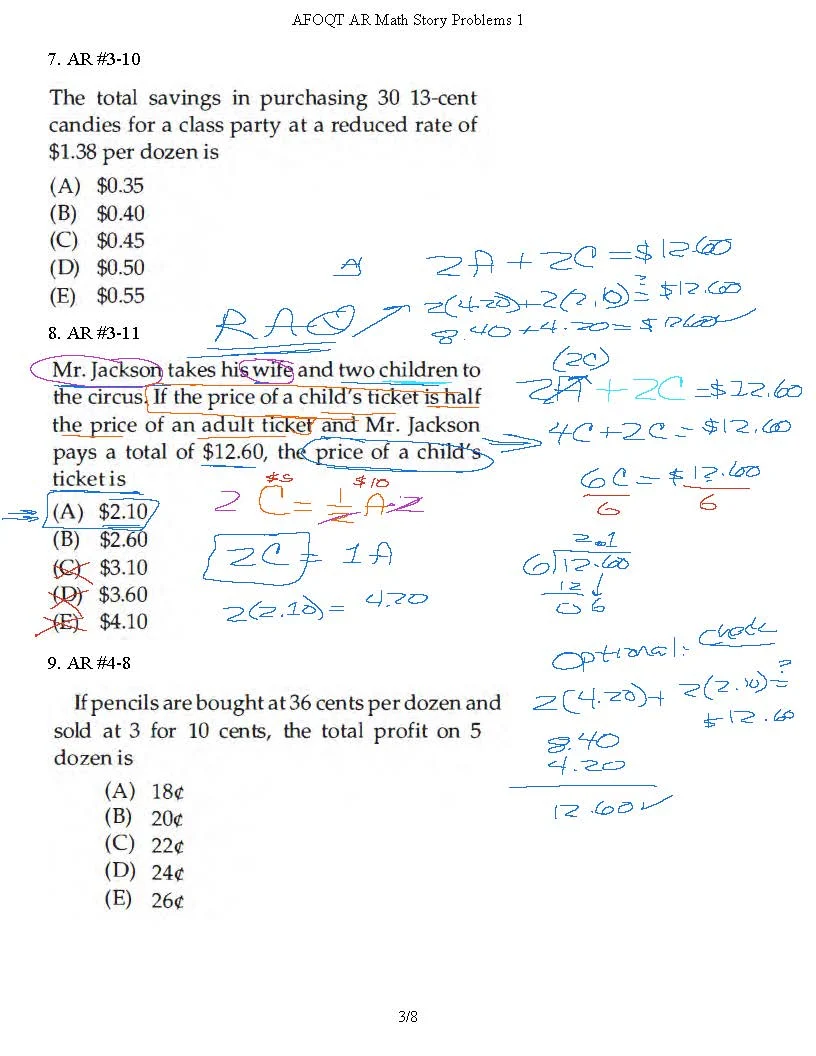 Files from AFOQT Tutoring Office Hours